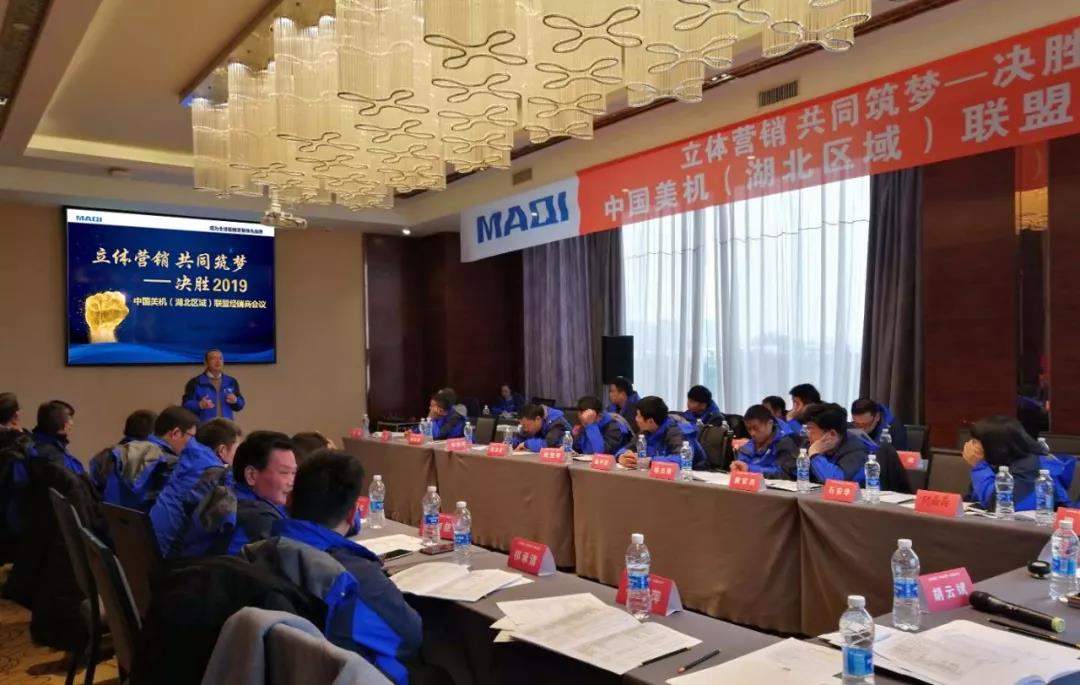 立体营销，配合筑梦——决胜2019！林雪平总裁出席湖北区域同盟经销商聚会