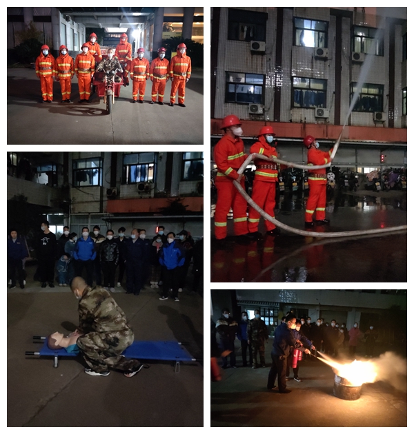 共创平安拉斯维加斯9888，共享优美生涯！拉斯维加斯9888组织开展“平安夜”消防清静演练